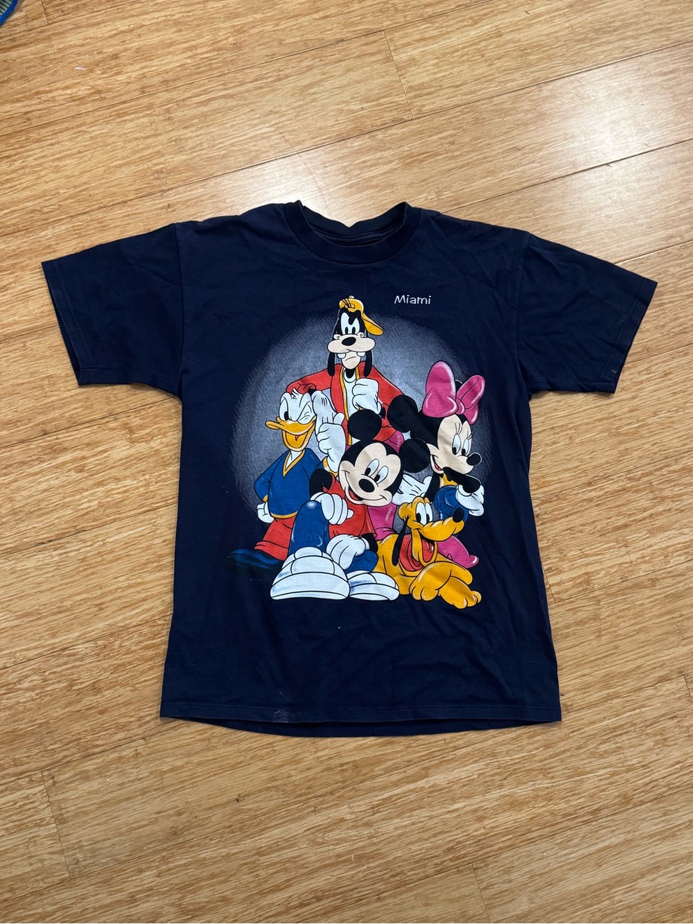 Vintage Sherry’s Best blue Disney Miami graphic t-shirt